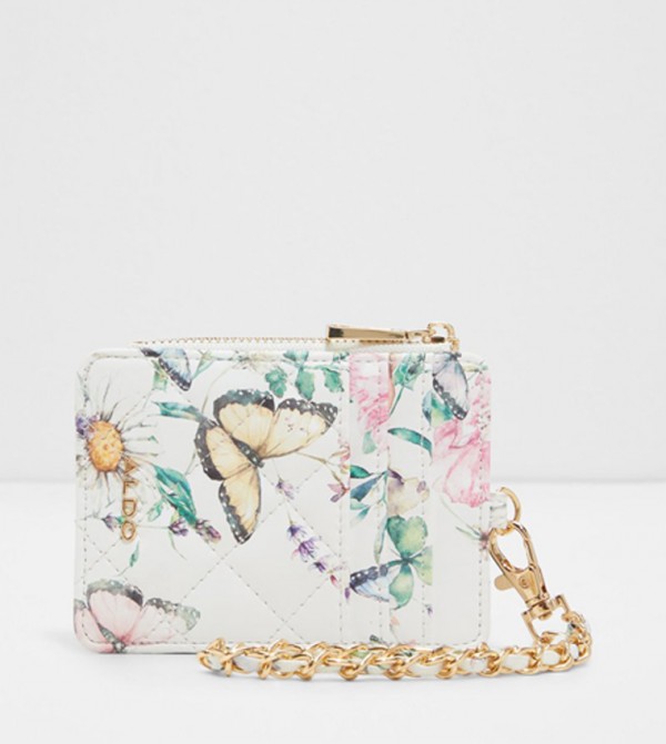 CALOBRERIEL Floral Printed Cardholder