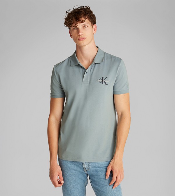 Logo Embroidered Polo T-Shirt