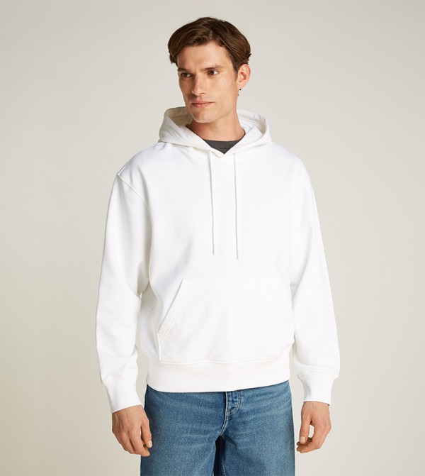 Logo Printed Long Sleeves Hoodie