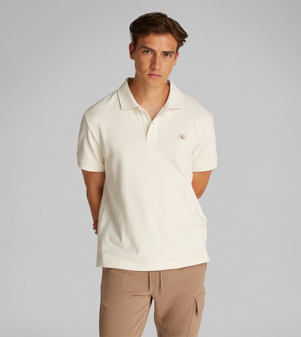 Logo Embroidered Polo T-Shirt