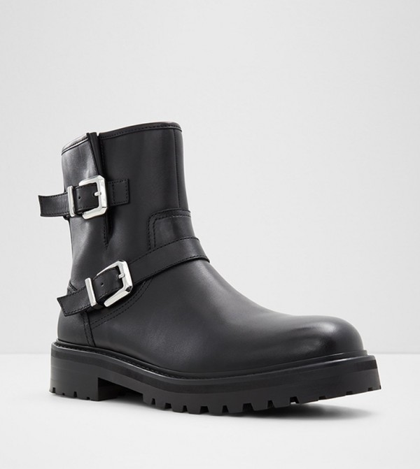 CARYS Buckle Detail Ankle Boots