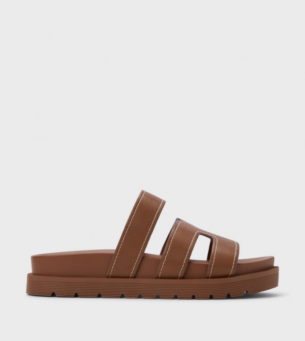 CASABLANCAAA Textured Platform Sandals