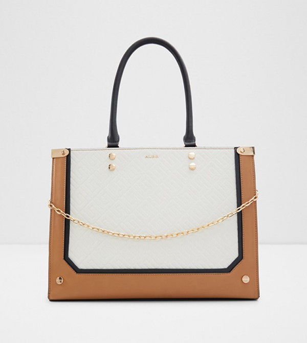CATYLA Color Block Tote Bag