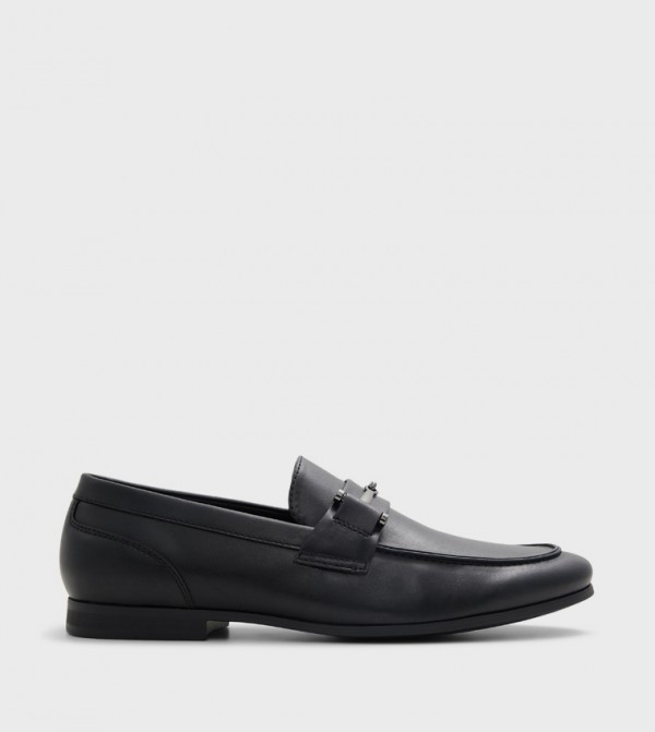CAUFIELD_H Textured Almond Toe Loafers