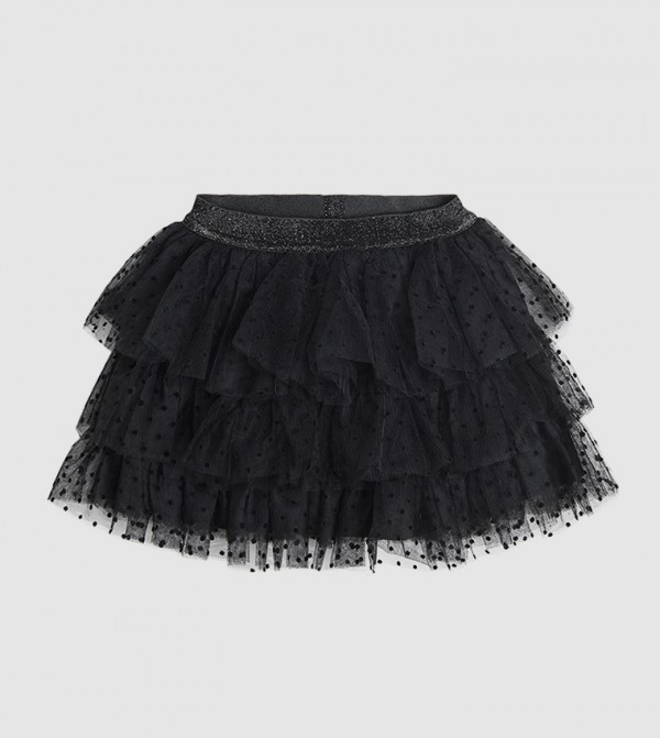 Black tulle skirt girl sale