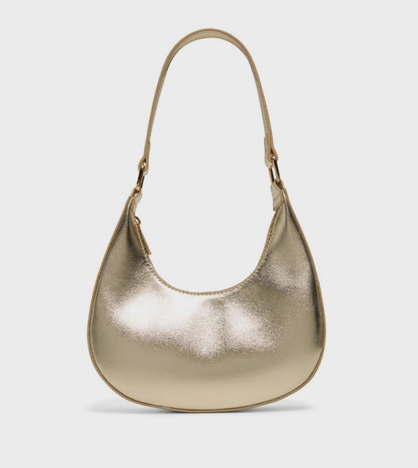 CELESTY Metallic Shoulder Bag