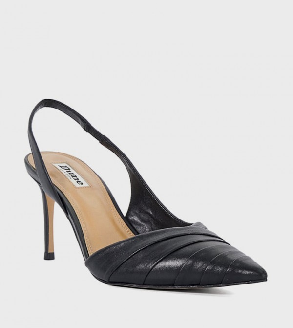 CENA Ruched Slingback Pumps