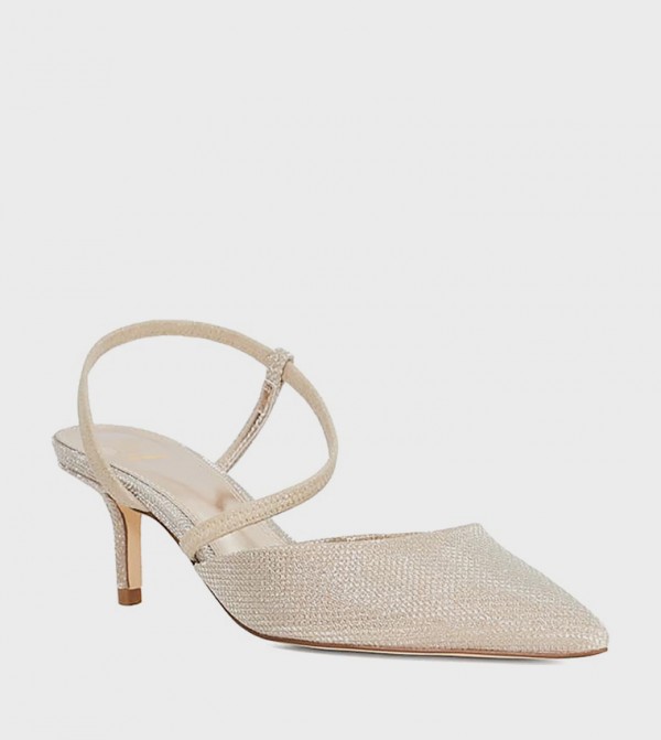 CHASING Embellished Slingback Pumps