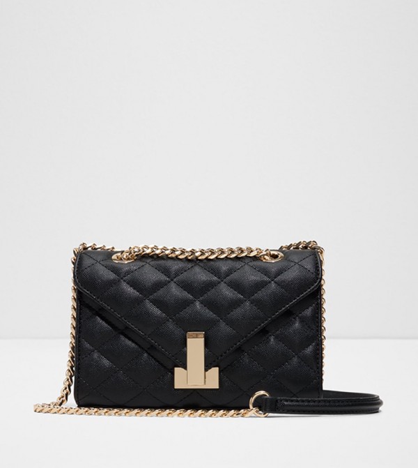 CHELSY Quilted Flap Crossbody Bag
