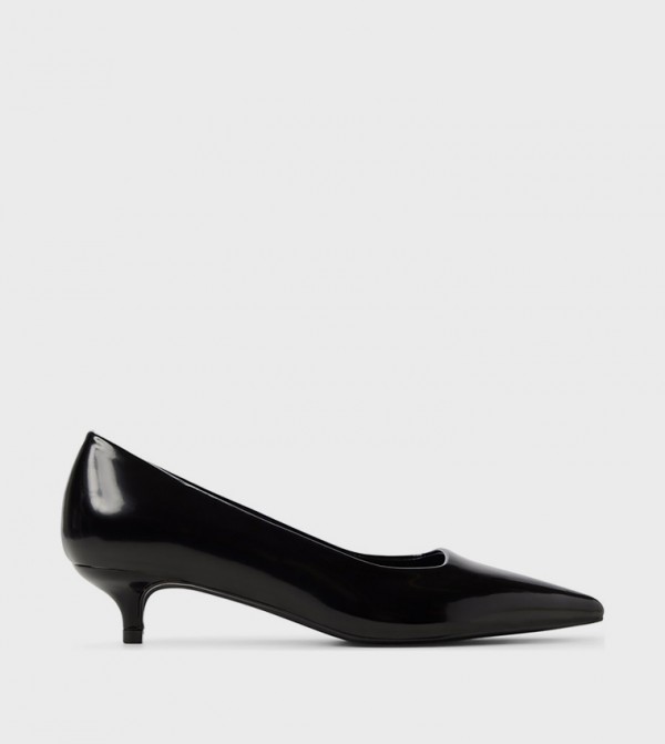 CHIIC Pointed Toe Kitten Heel Pumps