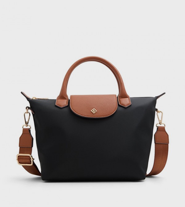 CHRISELL Snap Closure Tote Bag