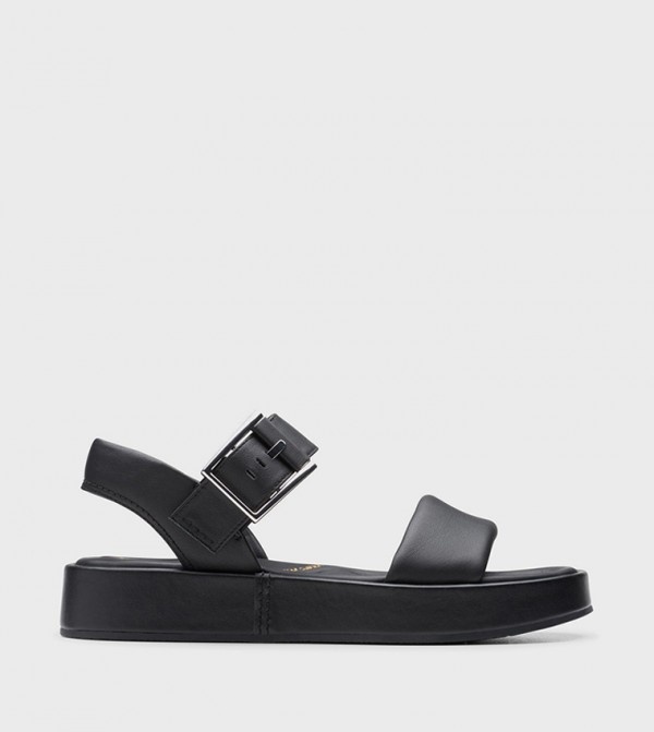 ALDA STRAP Buckle Closure Strap Platform Sandals