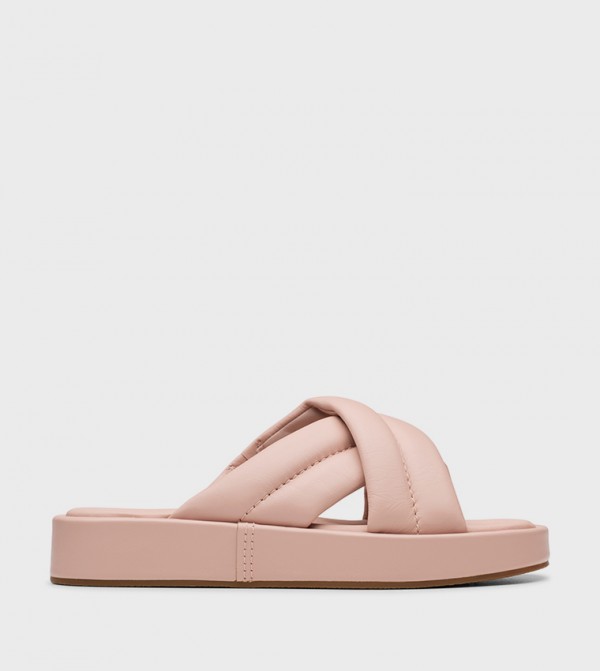 ALDA GLIDE Quilted Platform Sandal