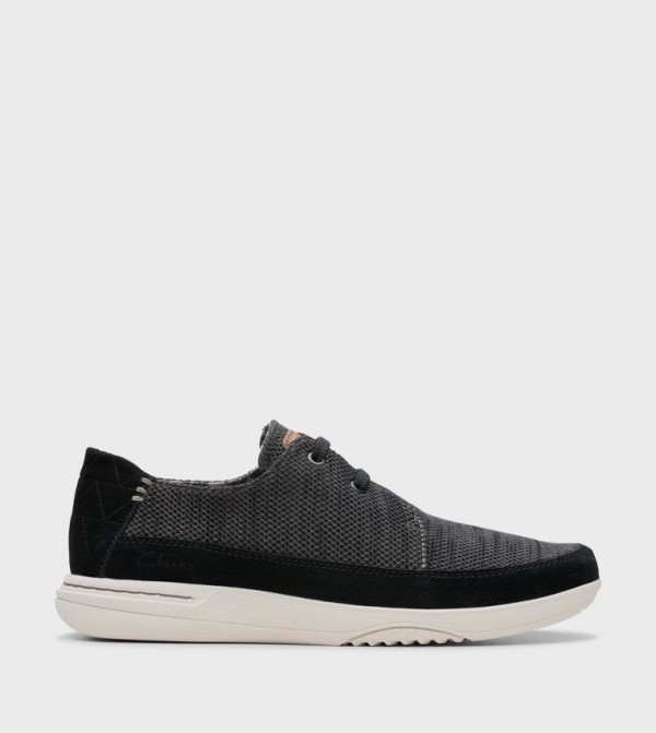 EASEWAY Textured Lace Up Shoes