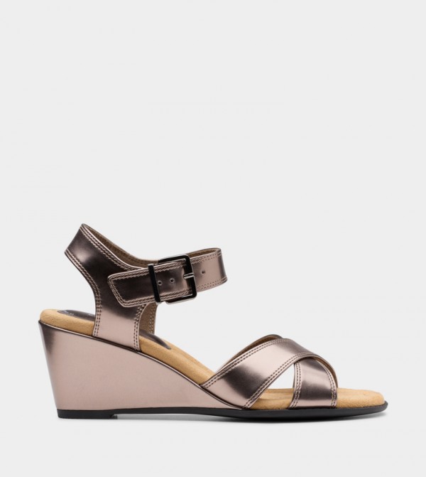 EMMALAE IRIS Ankle Strap Wedges