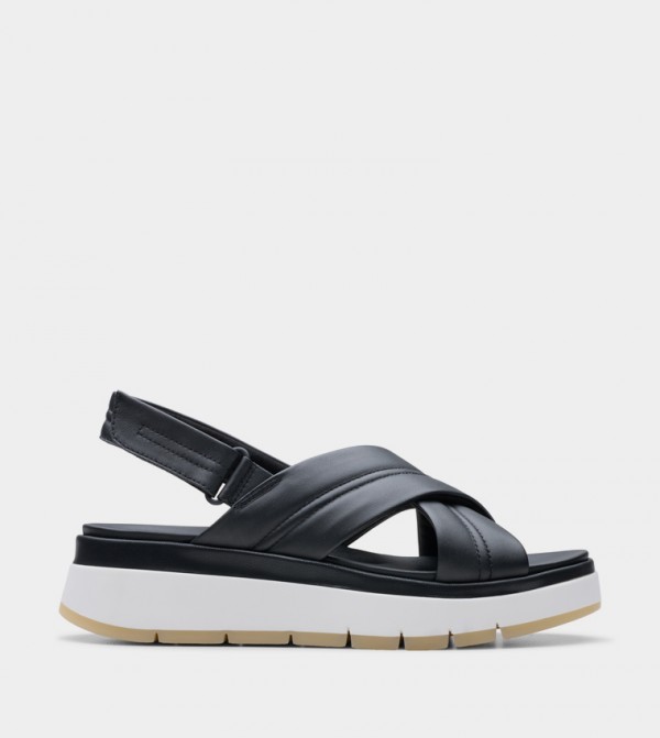 TUSCAN CROSS Slingback Platform Sandals