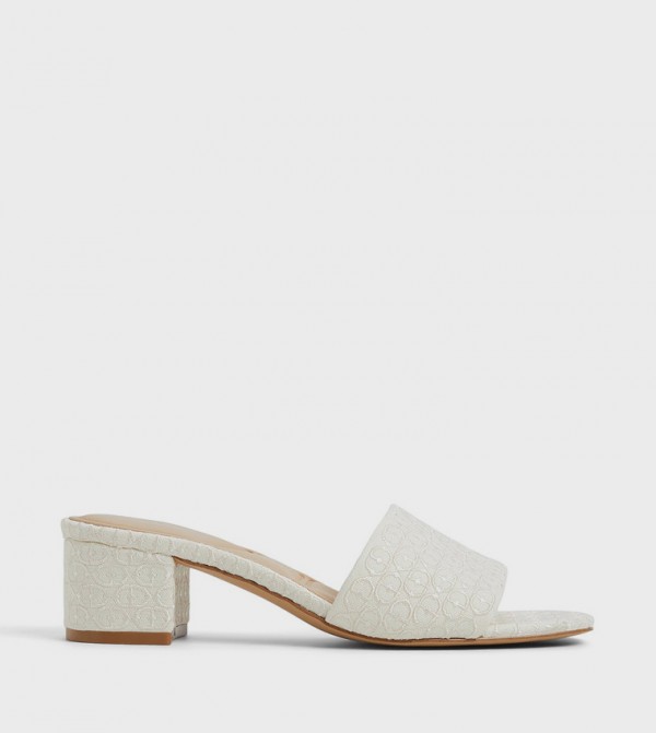 CLAUDINA Open Toe Heel Sandals