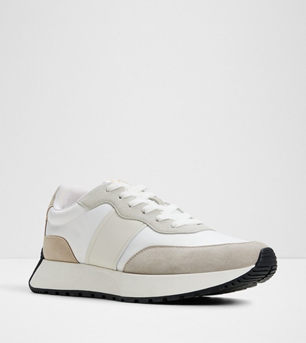 CLUBKICKS Color Block Lace-Up Sneakers