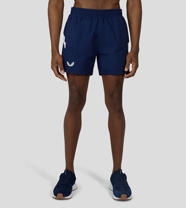 Elastic Waist Woven Shorts