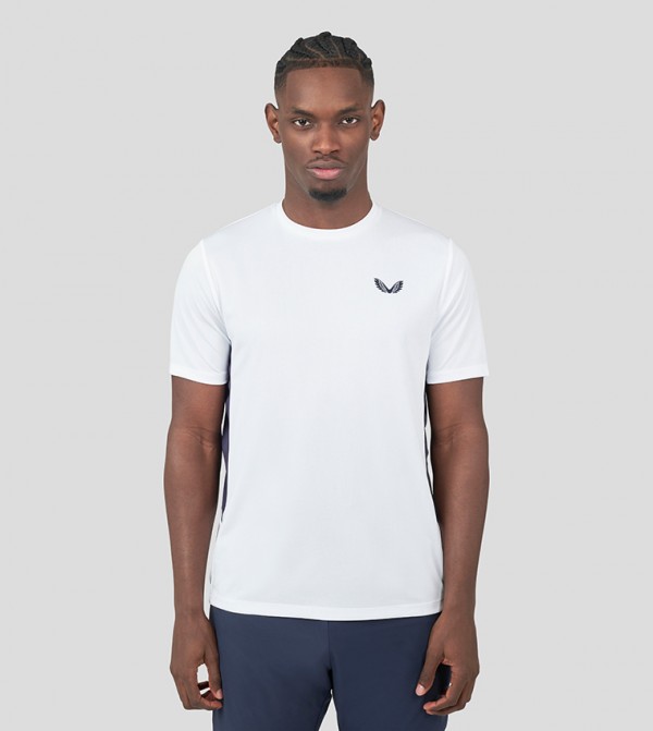 Logo Detail Crew Neck Active T-Shirt