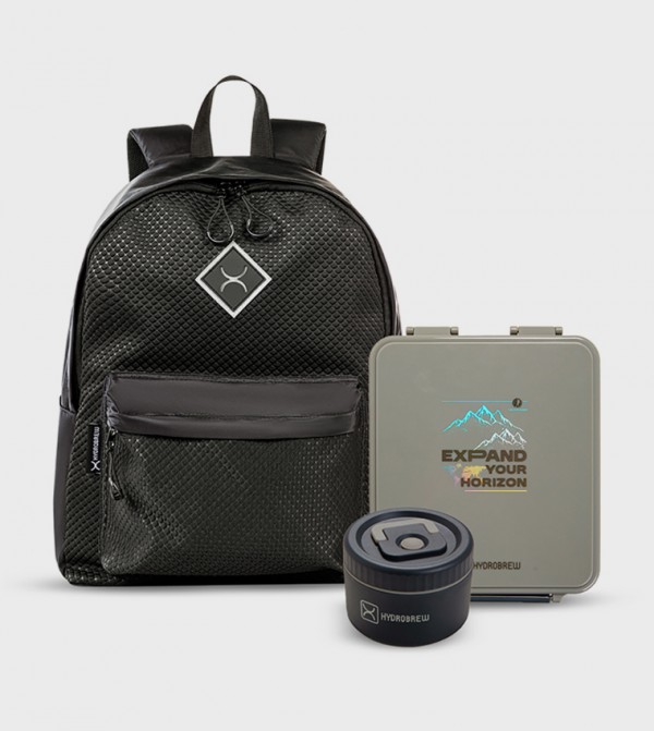 17" Backpack and Bento Lunch Box Set
