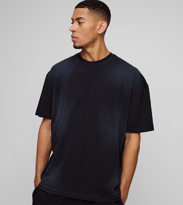 Spray Wash Oversized T-Shirt