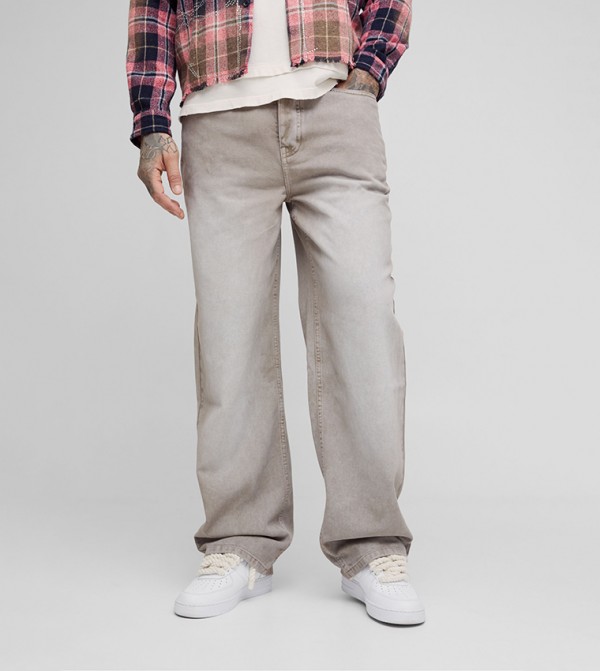 Tall Washed Relaxed Fit Jeans