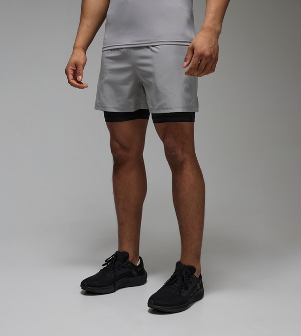 Active Stretch Woven 2-in-1 Shorts