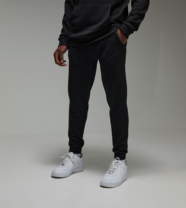 Active Textured Double Knit Joggers