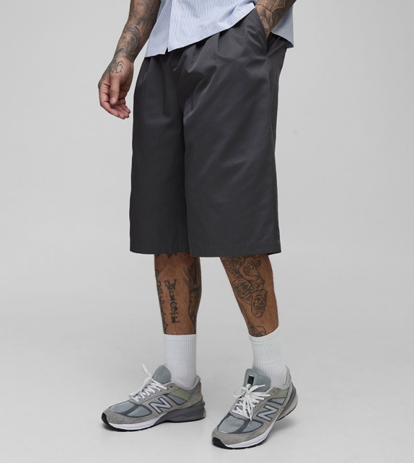 Tall Pleated Front Tailored Shorts