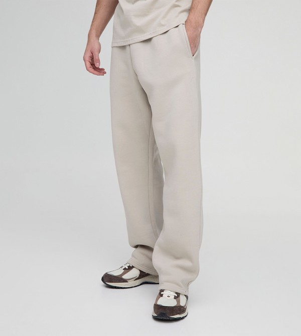 Straight Leg Basic Sweatpants