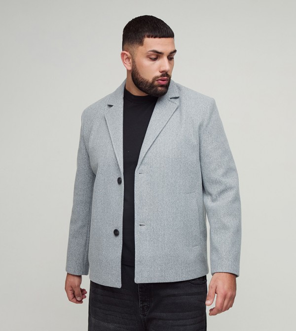Plus & Tall Oversized Overcoat