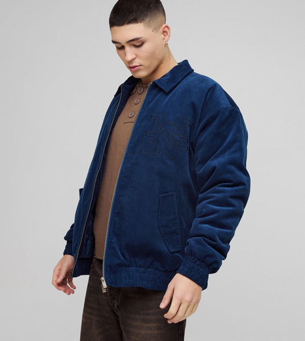 Cord Varsity Oversized Jacket