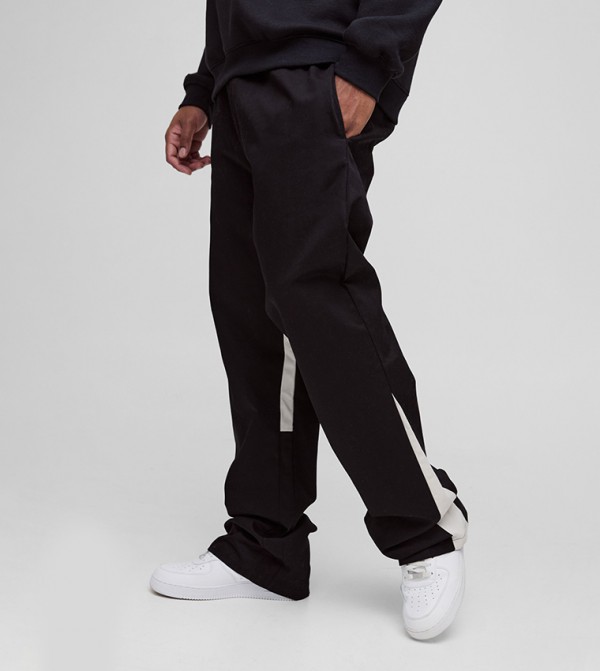Mid Rise Gusset Flared Trousers