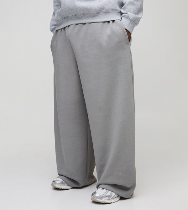 Plus & Tall Basic Extreme Wide Leg Sweatpants