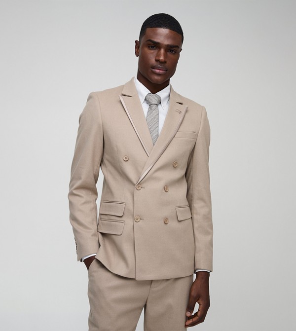 Double Breasted Long Sleeves Blazer