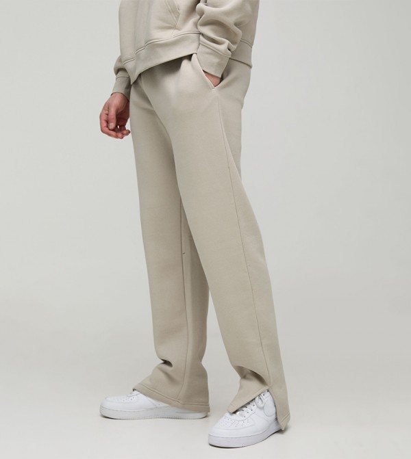 Plus & Tall Regular Fit Split Hem Sweatpants