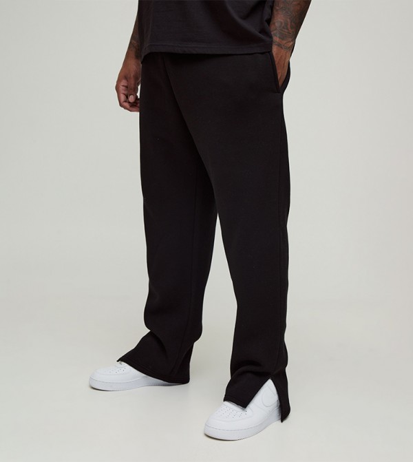 Plus & Tall Regular Fit Split Hem Sweatpants
