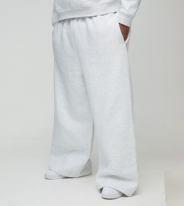 Plus & Tall Extreme Wide Leg Basic Sweatpants