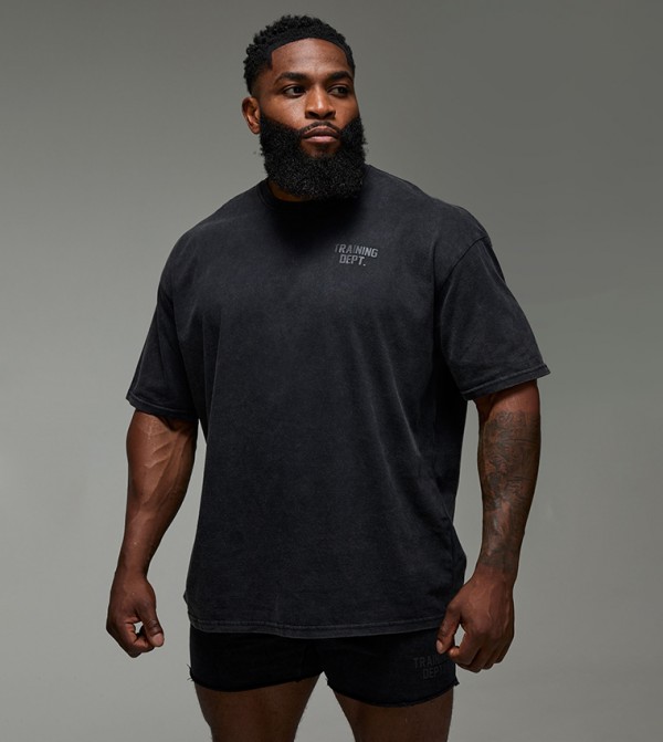 Training Dept Washed Oversized T-Shirt