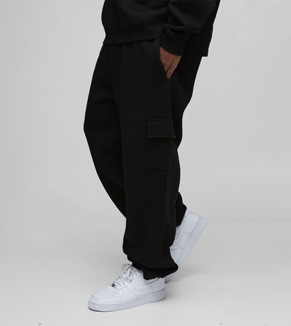 Plus & Tall Relaxed Fit Basic Cargo Joggers