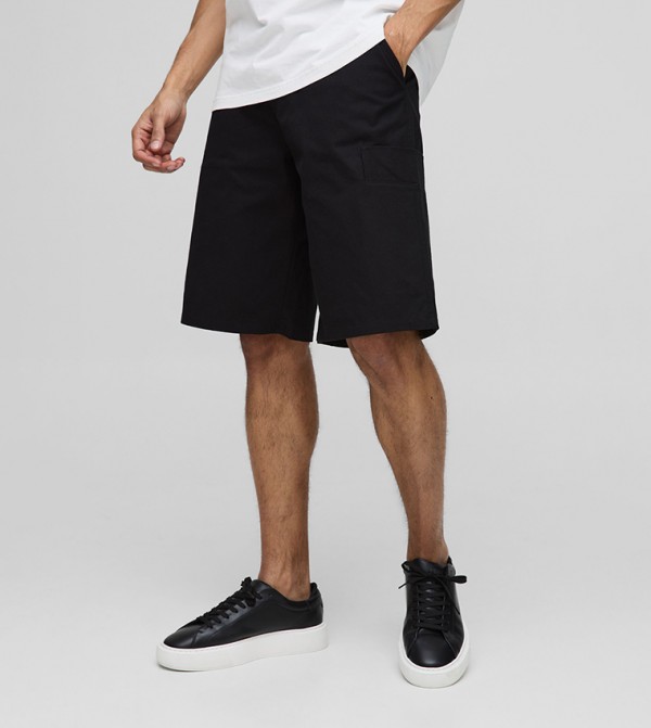 Bermuda Canvas Cargo Shorts