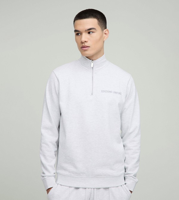 Edizione Heavyweight Zip Neck Sweatshirt