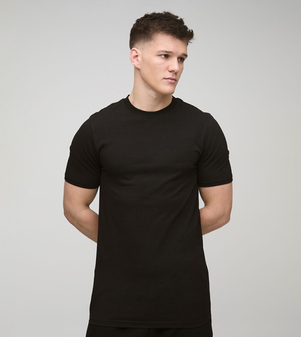 Plus & Tall Solid Crew Neck T-Shirt