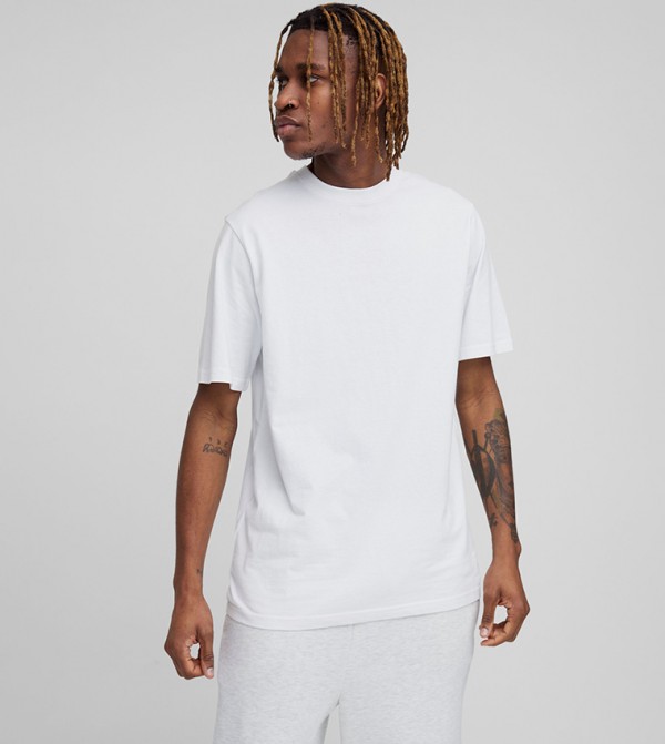 Plus & Tall Solid Crew Neck T-Shirt