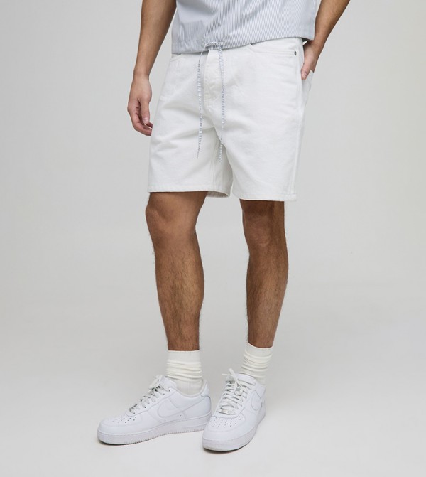 Relaxed Fit Denim Shorts