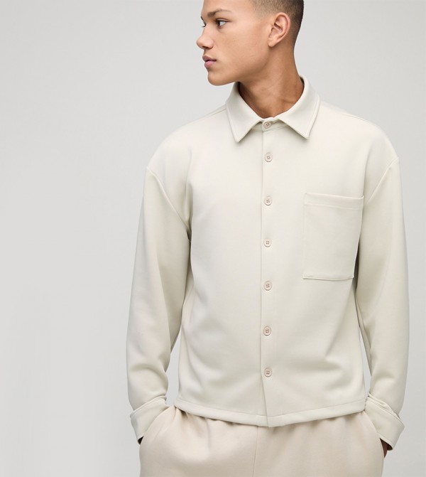 Solid Long Sleeves Shirt