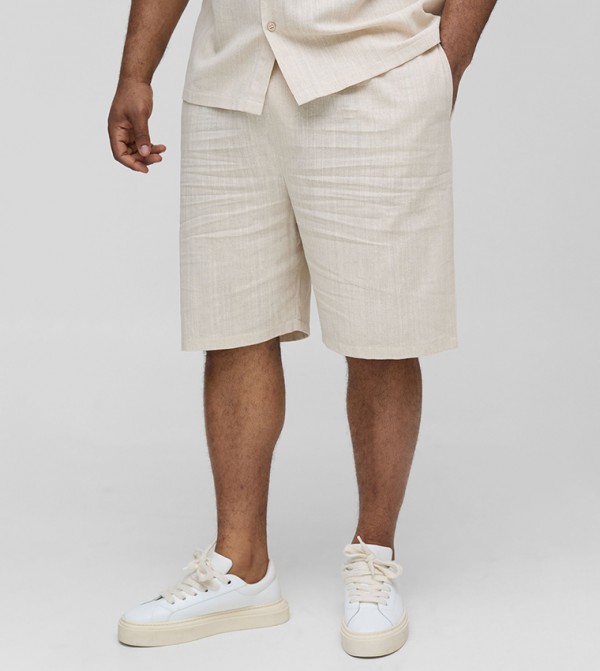 Plus & Tall Linen Relaxed Fit Shorts