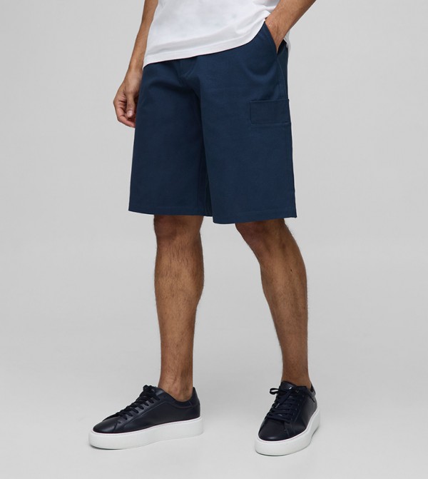 Bermuda Canvas Cargo Shorts