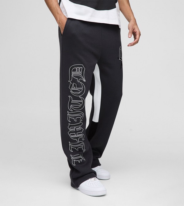 Relaxed Fit Flare Star Limited Printed Varsity Gusset Sweatpants